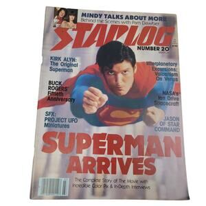 Vintage March 1979 Starlog The Magazine of the Future Number 20 Superman Arrives